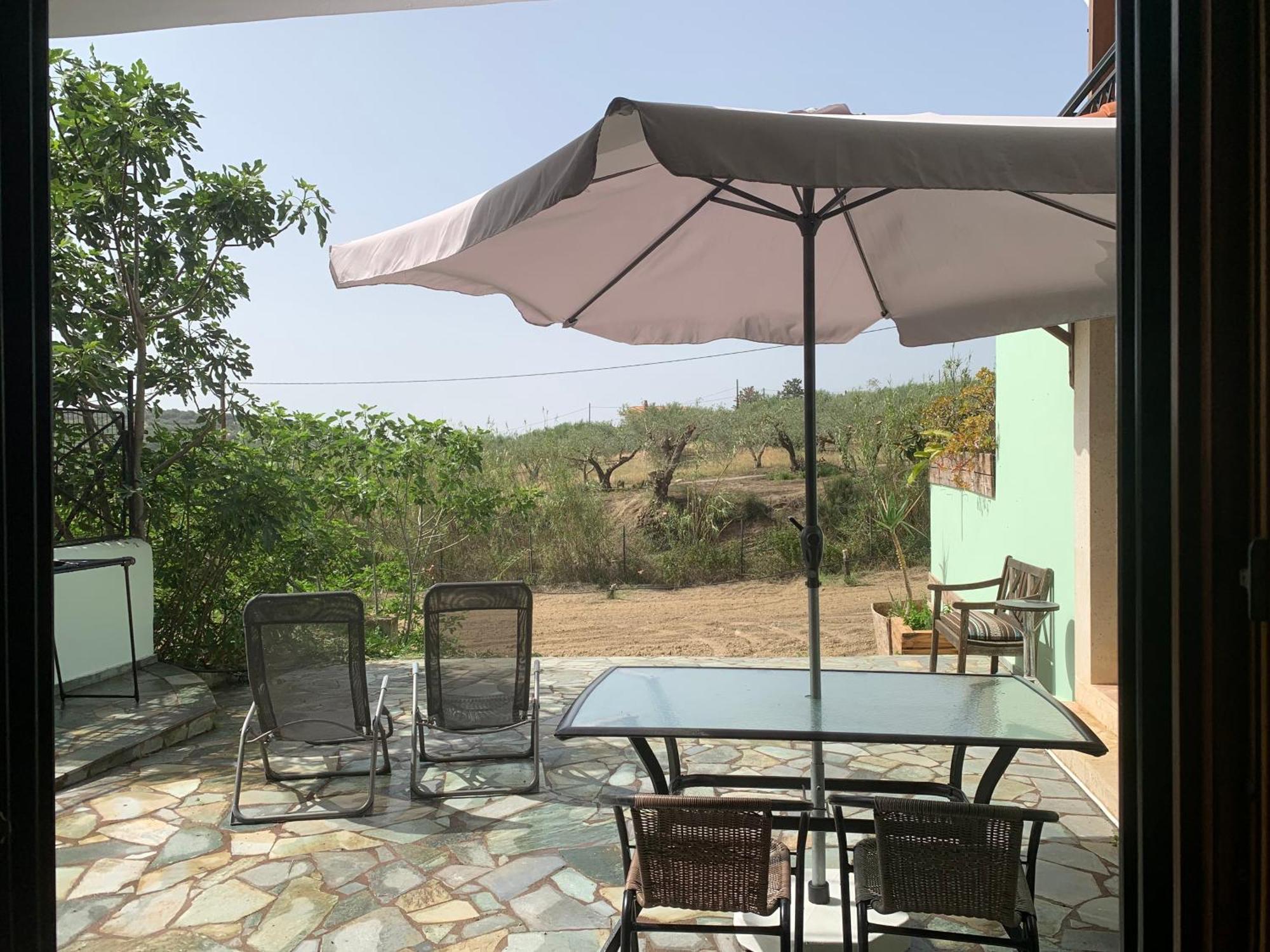 Eden Garden Villa Skalanion Exteriör bild